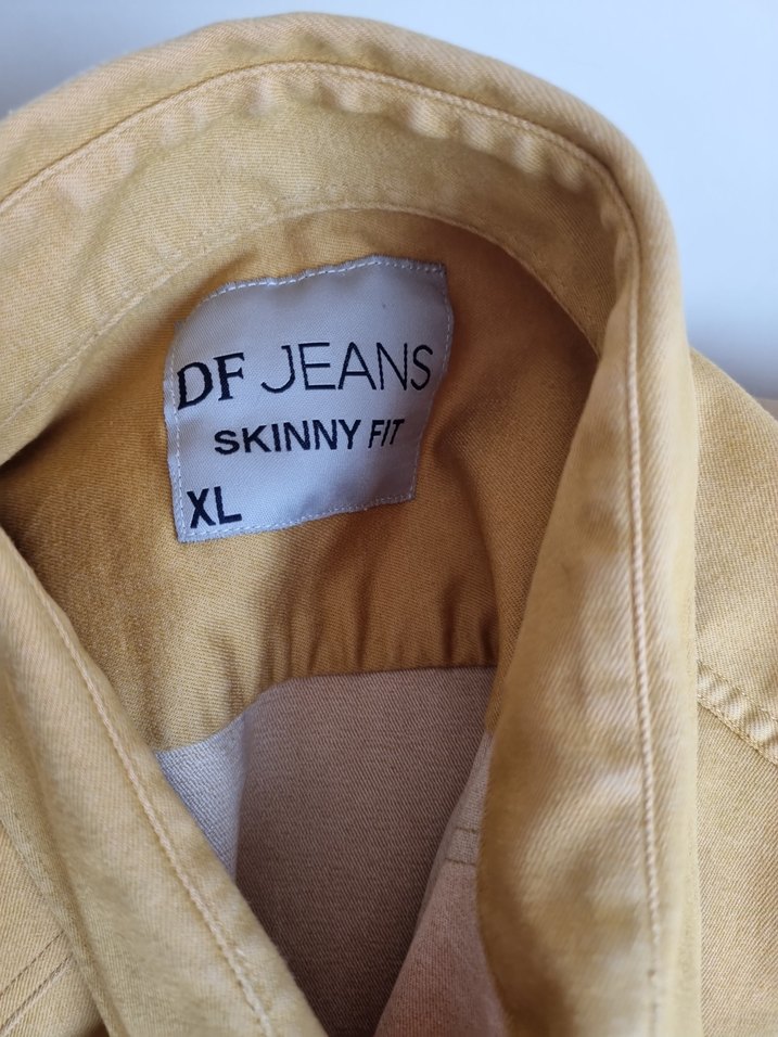 Kısa Kollu Denim Erkek Gömlek - Görsel 3