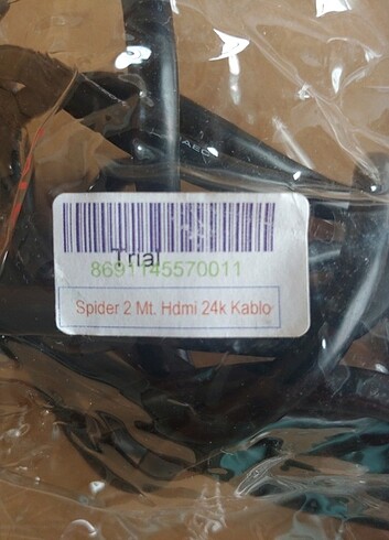 Hdmi kablo