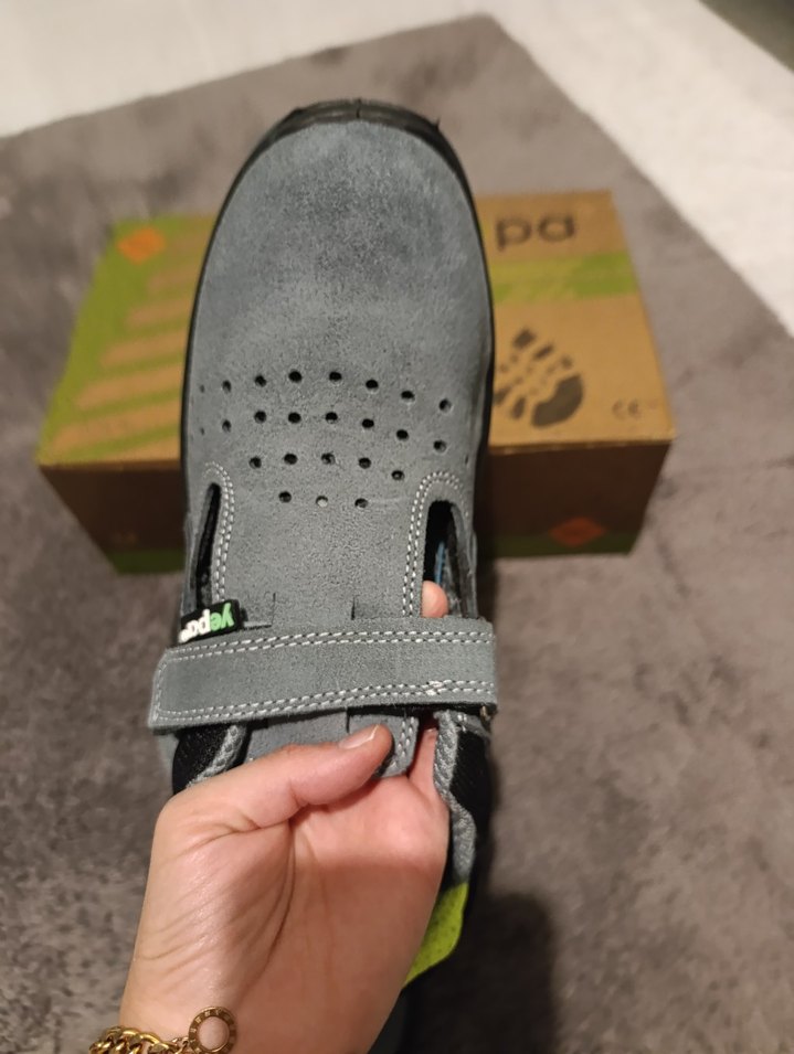 Gri Erkek yazlık iş ayakkabısı - Görsel 3