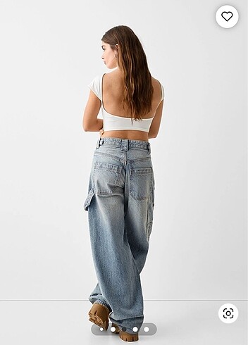 40 Beden Bershka carpenter jean