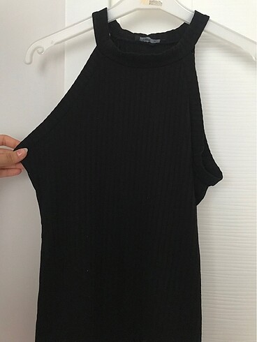 m Beden siyah Renk Crop / bluz