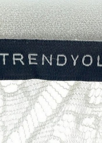 Beyaz Midi Kolsuz Elbise - Görsel 5