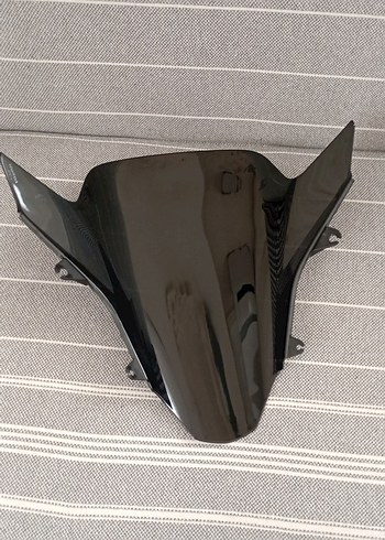 Honda Siyah Şeffaf Cam Motosiklet Kaskı - Görsel 3