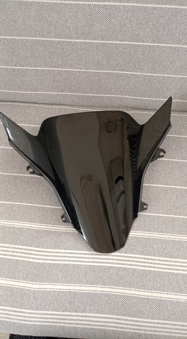 Honda Siyah Şeffaf Cam Motosiklet Kaskı - Görsel 3