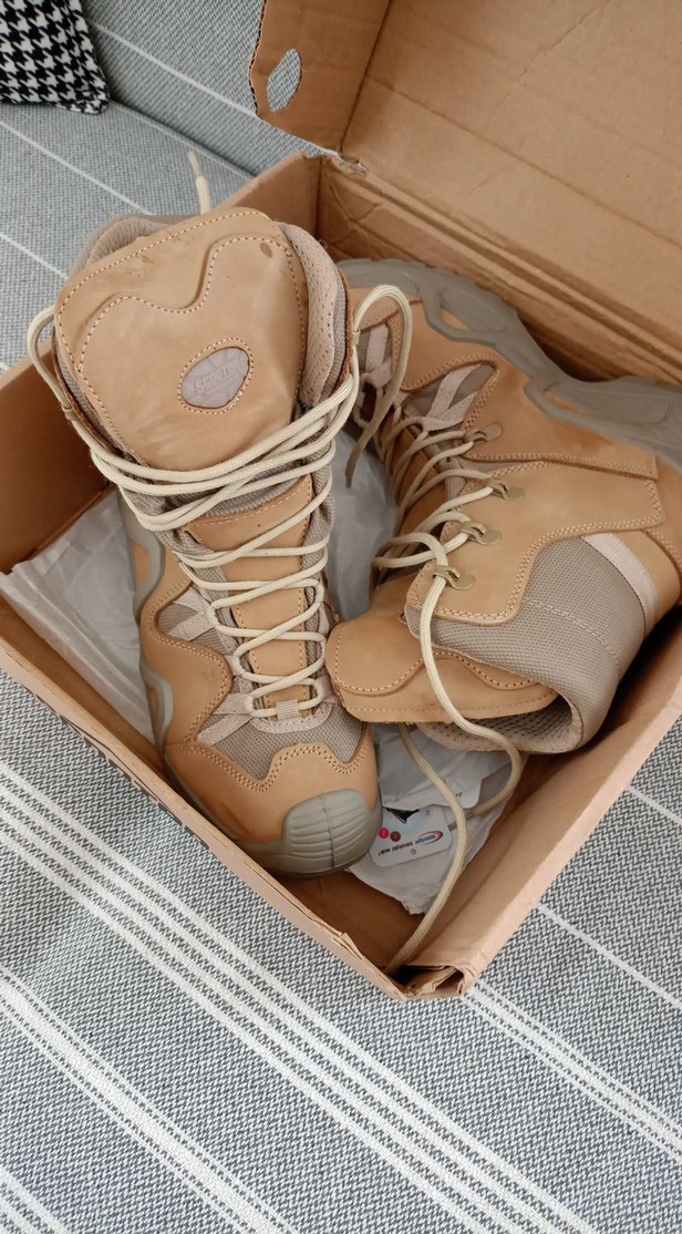 Bej Süet Kamuflajlı Erkek Outdoor Bot - Görsel 3