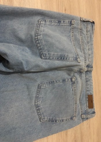 Mavi kadın kot pantolon - Görsel 2