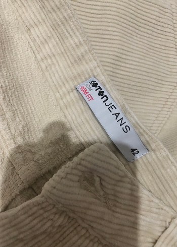 kadife kadın pantolon - Görsel 3