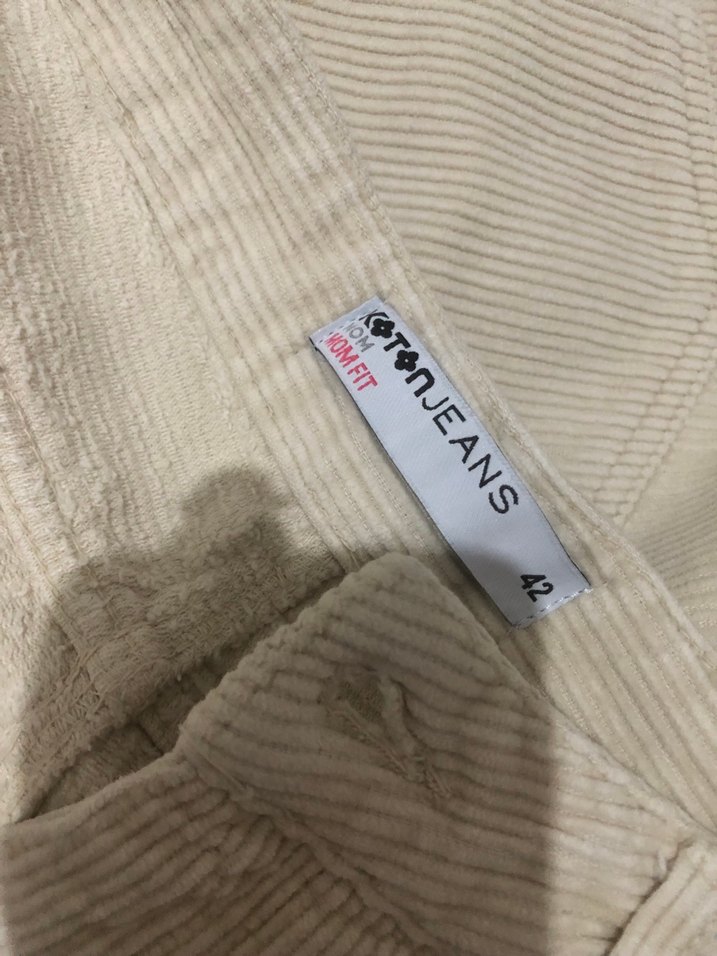 kadife kadın pantolon - Görsel 3