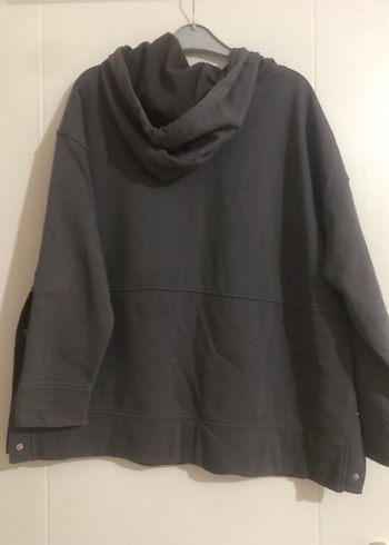 Gri Kadın Sweatshirt - Görsel 2