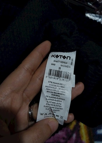 Düğme Detaylı Siyah Kadife Mini Etek - Görsel 8