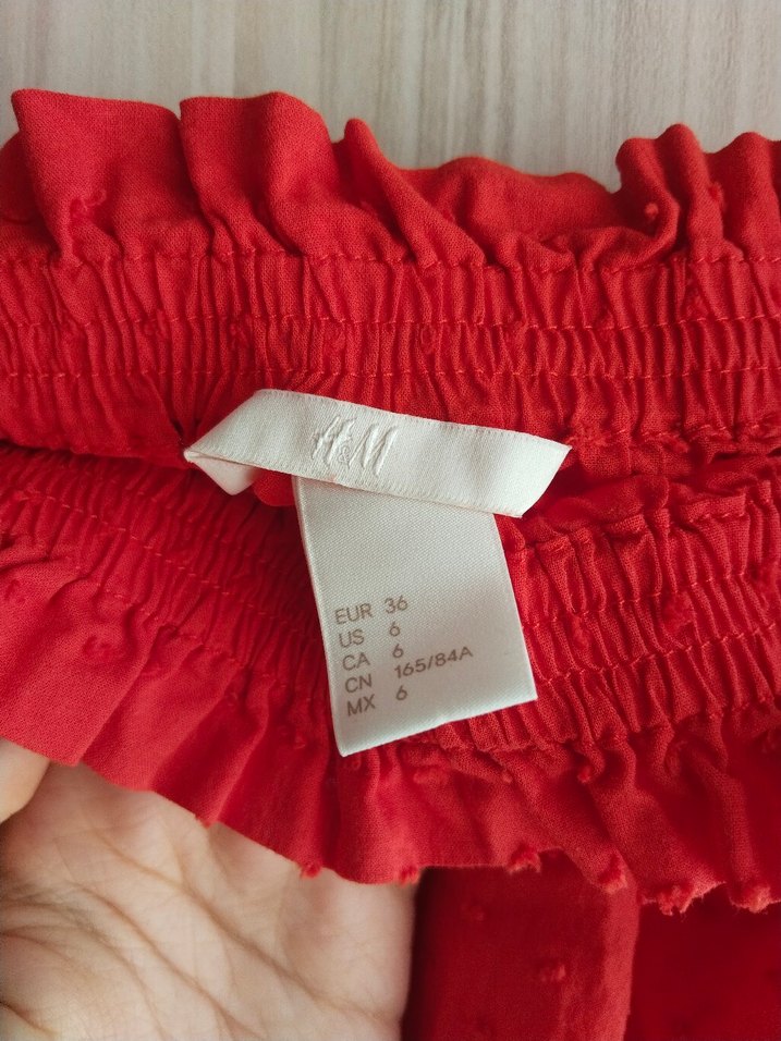 H&M Omzu Açık Bluz - Görsel 2