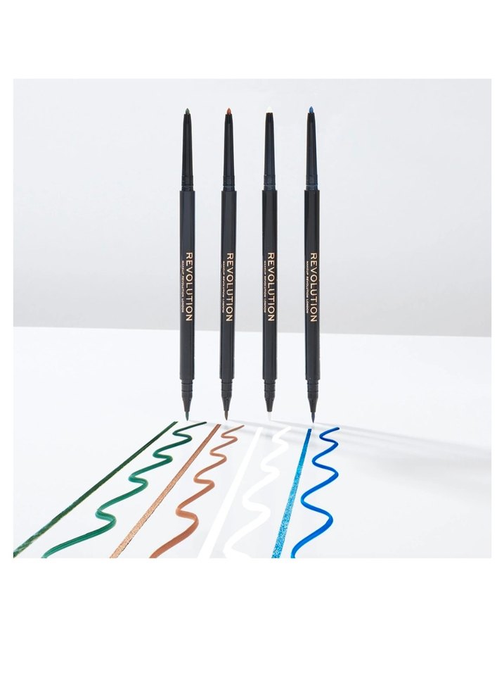 Revolution Felt & Kohl Mavi Eyeliner - Görsel 5