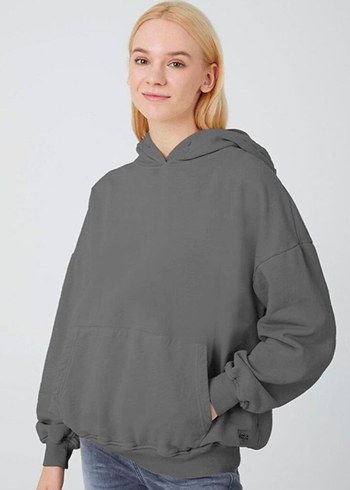 LTB Batele Kadın Gri Sweatshirt - 12882 - Görsel 2