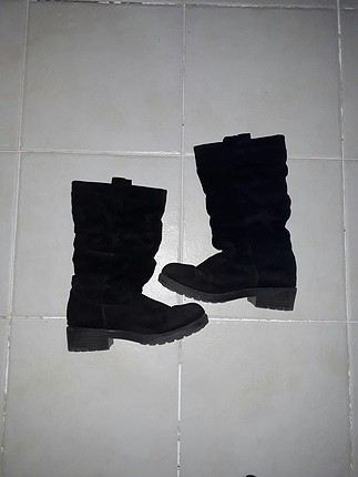 Siyah Süet çizme 
