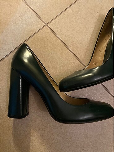 Zara vintage topuklu ayakkabı
