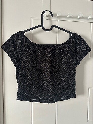 xs Beden Siyah crop