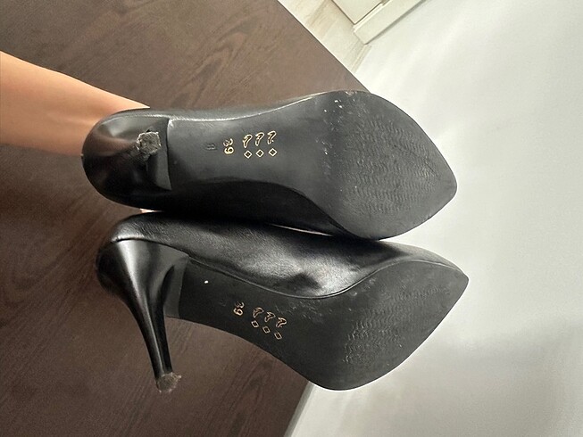 39 Beden siyah Renk Aiyah stiletto