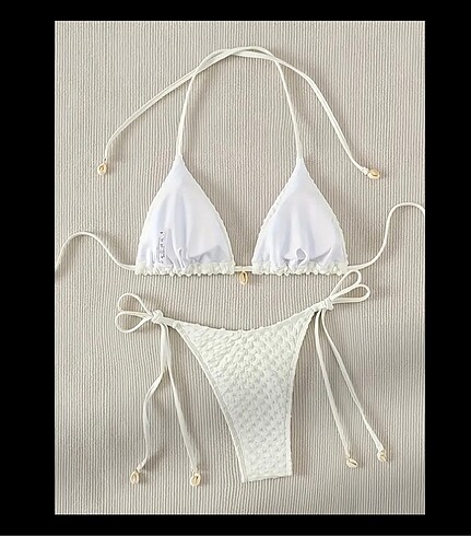 Diğer Süt beyaz bikini