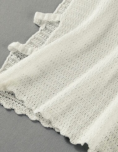 Beyaz plaj elbisesi - Görsel 7