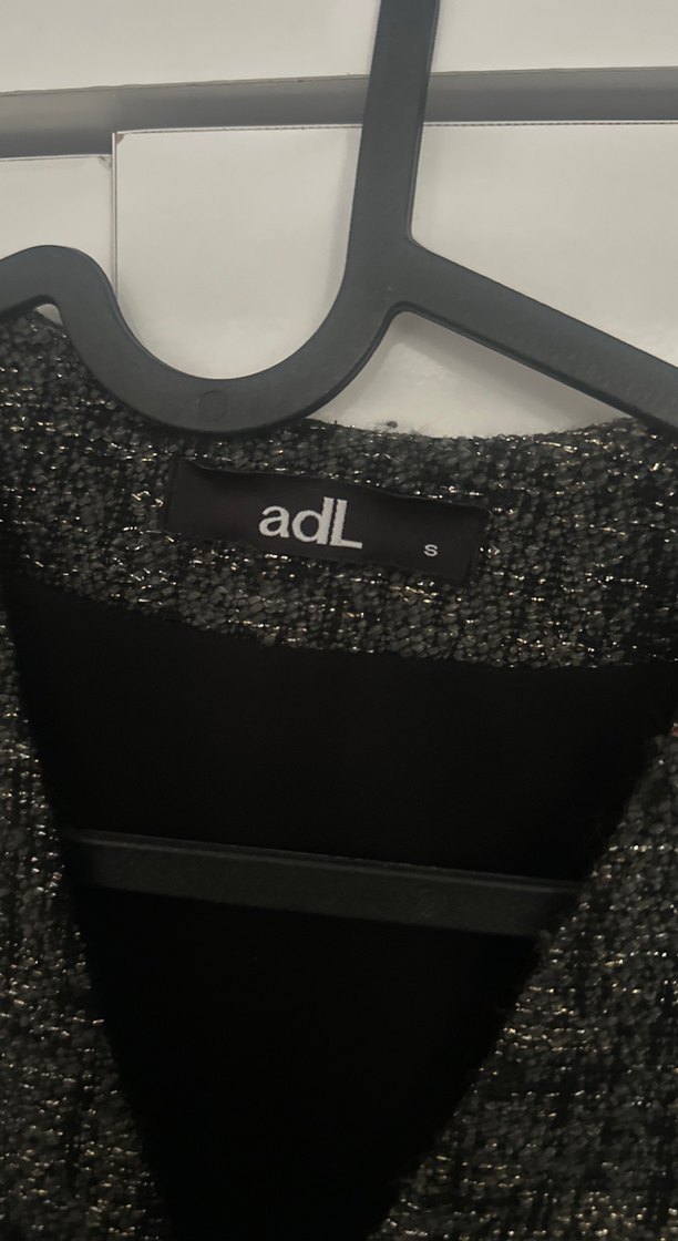 Düğmeli Gri Mini Kadın Elbise - Görsel 2