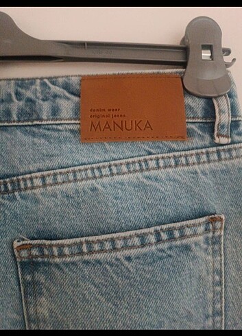42 Beden mavi Renk Manuka jean