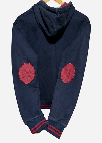 Kapüşonlu Fermuarlı Sweatshirt - Görsel 2