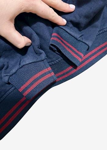 Kapüşonlu Fermuarlı Sweatshirt - Görsel 3
