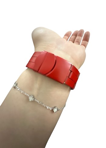CHOPPERS KIRMIZI SWATCH MODEL SPOR SAAT - Görsel 6
