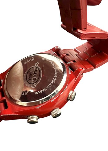 CHOPPERS KIRMIZI SWATCH MODEL SPOR SAAT - Görsel 4