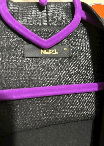 Siyah Deri Görünümlü Likralı Blazer Ceket - Görsel 6