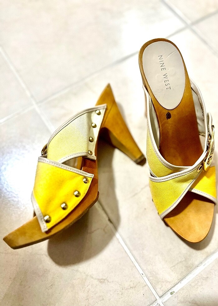 NINE WEST 39 NUMARA TERLİK Platformlu - Görsel 2