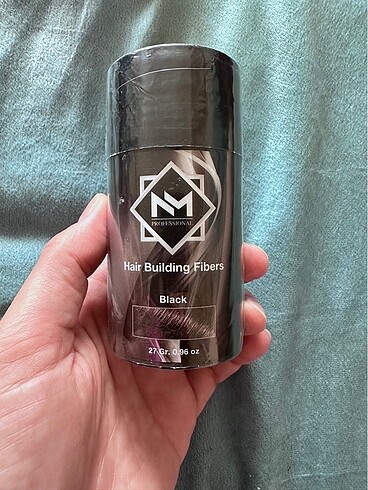 Saç dolgunlaştırıcı fiber - Toppic Muadili - Siyah - Görsel 3