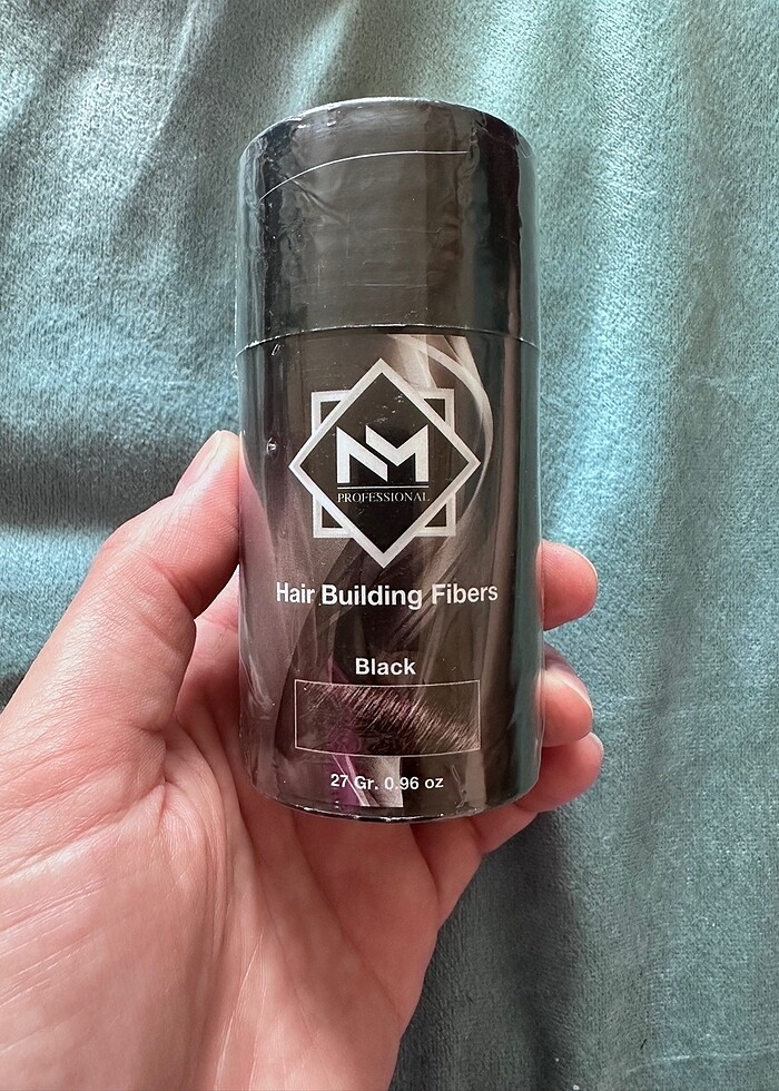 Saç dolgunlaştırıcı fiber - Toppic Muadili - Siyah - Görsel 3