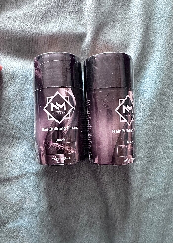 Saç dolgunlaştırıcı fiber - Toppic Muadili - Siyah - Görsel 2