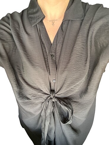 46 Beden HM Yazlık Elbise Oversize