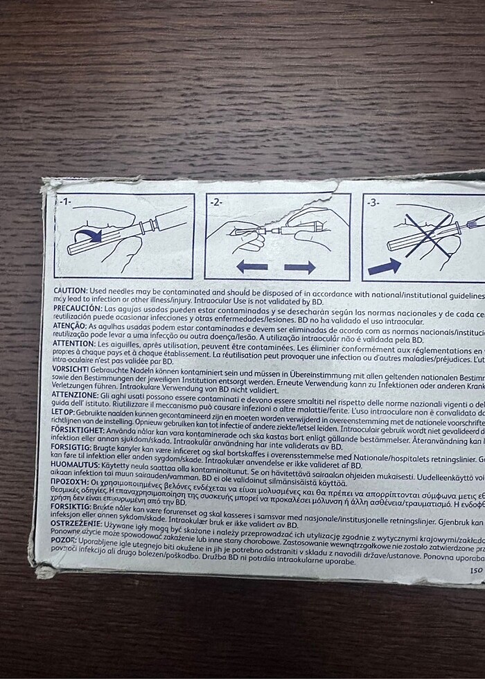 BD Microlance 3 30gr (0.3x13mm) - Görsel 3