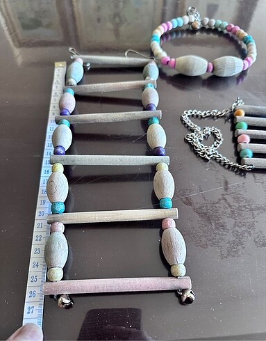  AHŞAP KUŞ OYUNCAKLARI SET