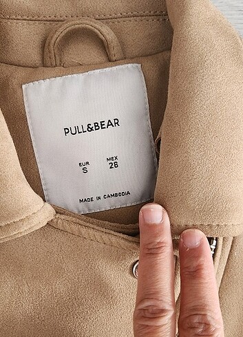 s Beden Pull&Bear nubuk mont