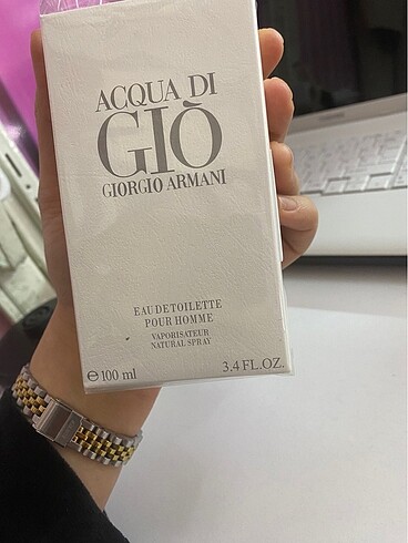Acqua di gio armani pour homme erkek parfüm