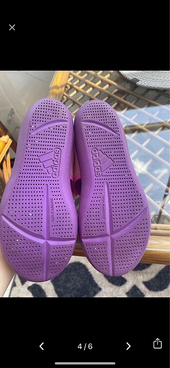 32 Beden pembe Renk Adidas sandalet