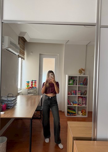 Straight füme jean