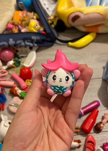 Beden Pastel Pembe Renkli Aksiyon Figürü