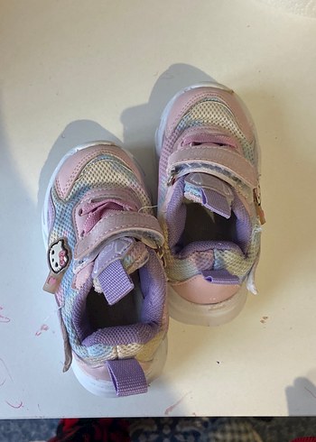 Kız Çocuk Pembe Renkli Bağcıksız Spor Ayakkabı - Görsel 4