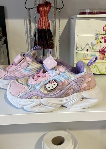 Kız Çocuk Pembe Renkli Bağcıksız Spor Ayakkabı - Görsel 2