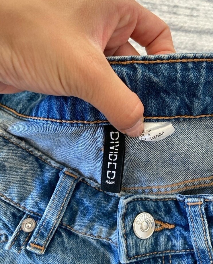 Kadın Mavi Denim Mini Şort - Görsel 3