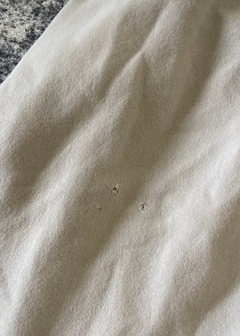 Beyaz Rahat Kesim Kadın Eşofman Altı - Görsel 8