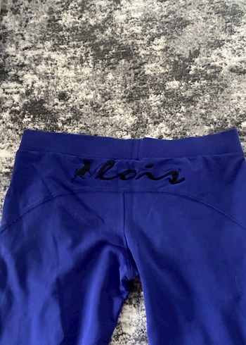 Koyu Mavi Fermuarlı Kadın Eşofman Altı - Görsel 8