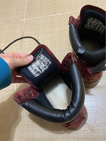 37 Beden bordo Renk Bot ayakkabı