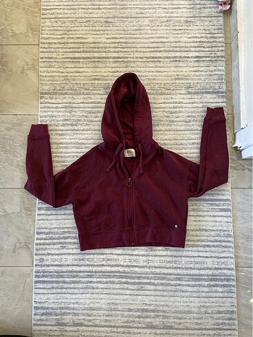 Pull and bear kapşonlu hırka