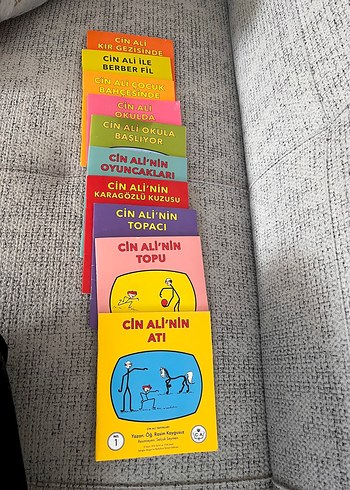 Cin Ali Serisi 10 Kitap Seti